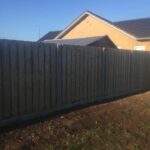 Plaatsen schutting